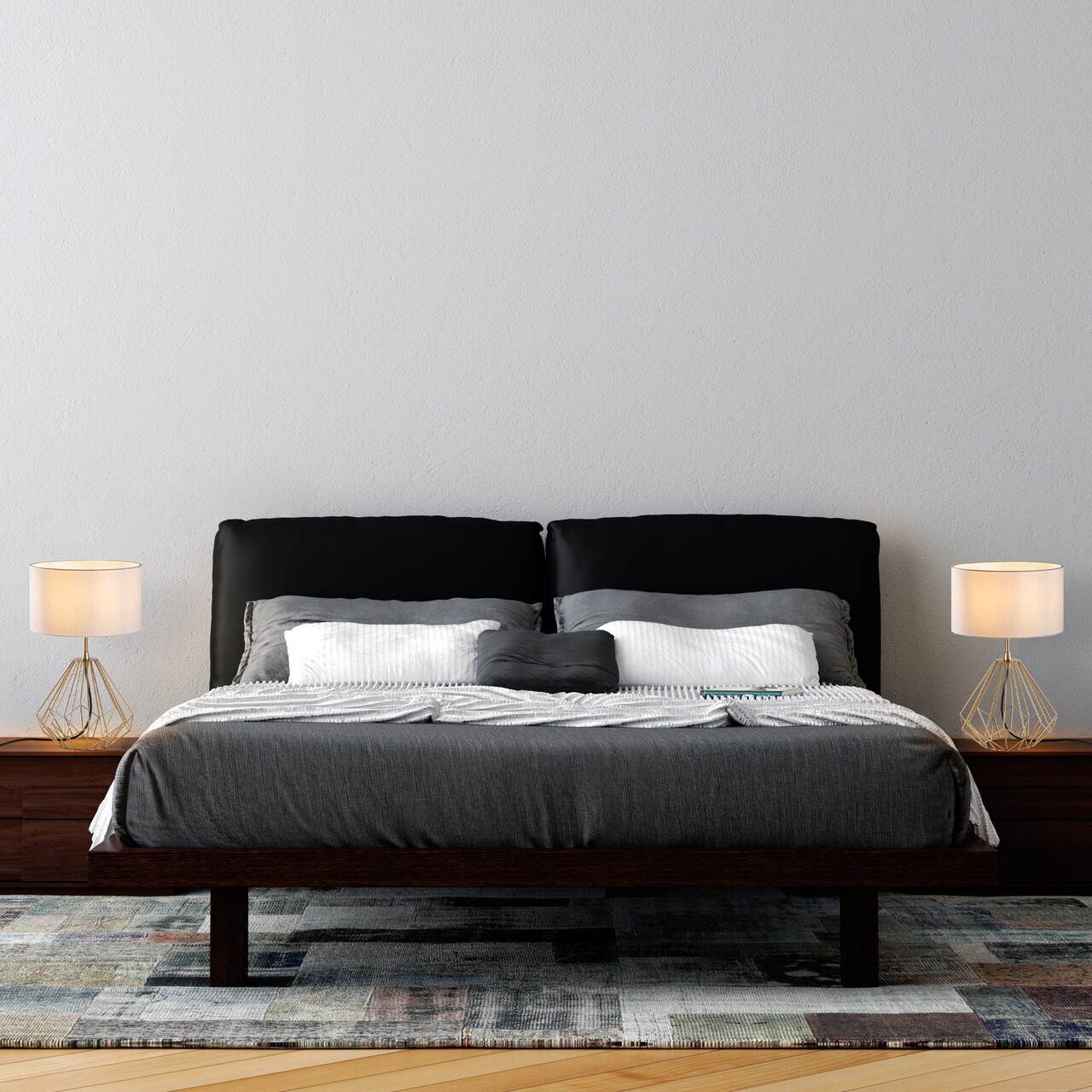 Set de lămpi de masă, Opviq, 892OPV2216, Auriu - imagine 2