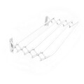 Uscator rufe cu prindere pe perete, Towel Flex 6, extensibil, 6 m capacitate de uscare, otel