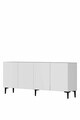 Consola, Hanah Home, Didema 180, 180x79x32 cm, Alb