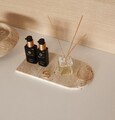 Tava accesorii baie, Arte Del Marmo, MAR07630104D, 17x31x1 cm, Marmura travertin, Bej
