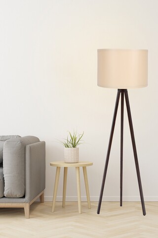 Lampadar, 101, fullhouse, 38 x 145 cm, 1 x e27, 60w, crem/maro