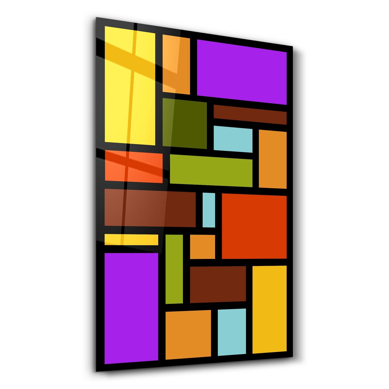 Tablou decorativ, VFT-3015, Dimensiuni: 46 x 72 cm, Multicolor - view 5