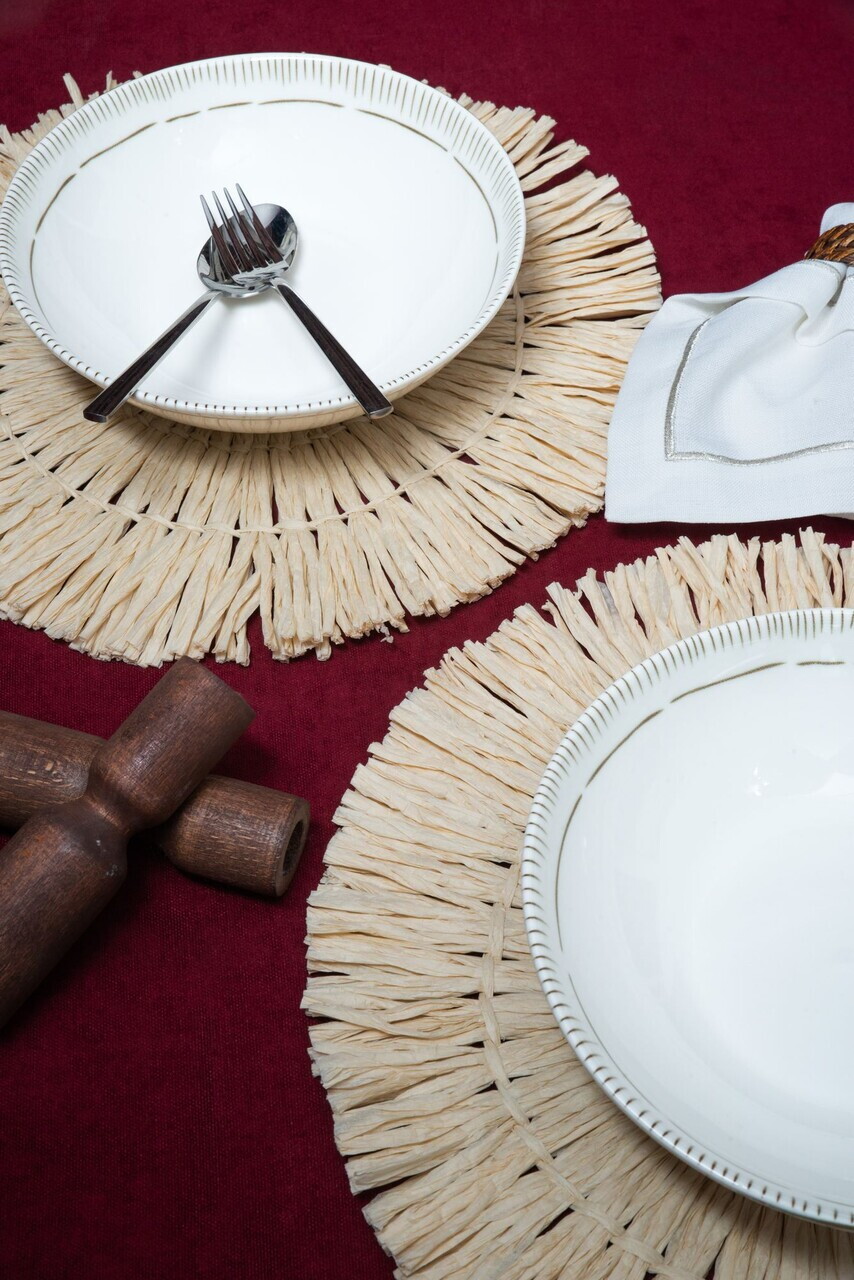 Set de boluri pentru salată, Hermia, 858CMR1511, Portelan, Multicolor - view 3