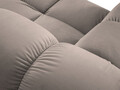 Sezlong living dreapta 1 loc, Bellis-51, Micadoni Home, 155x94x70 cm, catifea, cappuccino