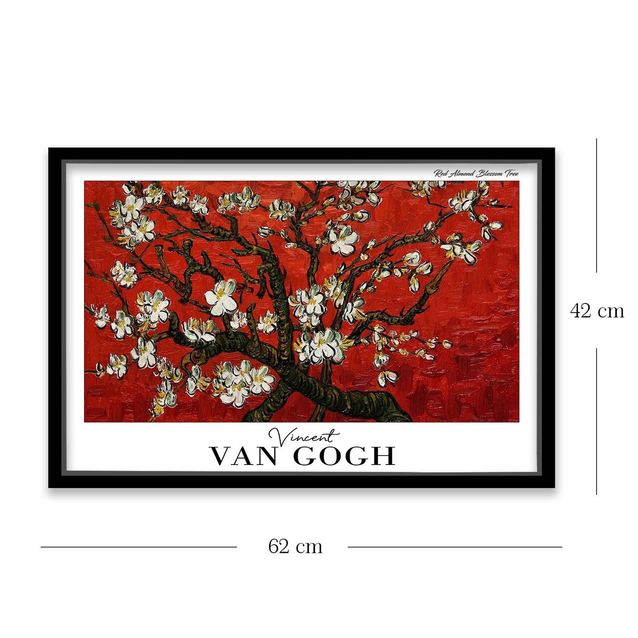 Tablou decorativ, 4262SYHGOGH-010, Fundal: 100% MDF (Grosime: 2,7 mm), Multicolor - view 5
