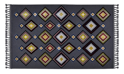 Covor de hol, Las Monte 3034, 80x150 cm, 60% bumbac;40% fibre acrilice, Multicolor
