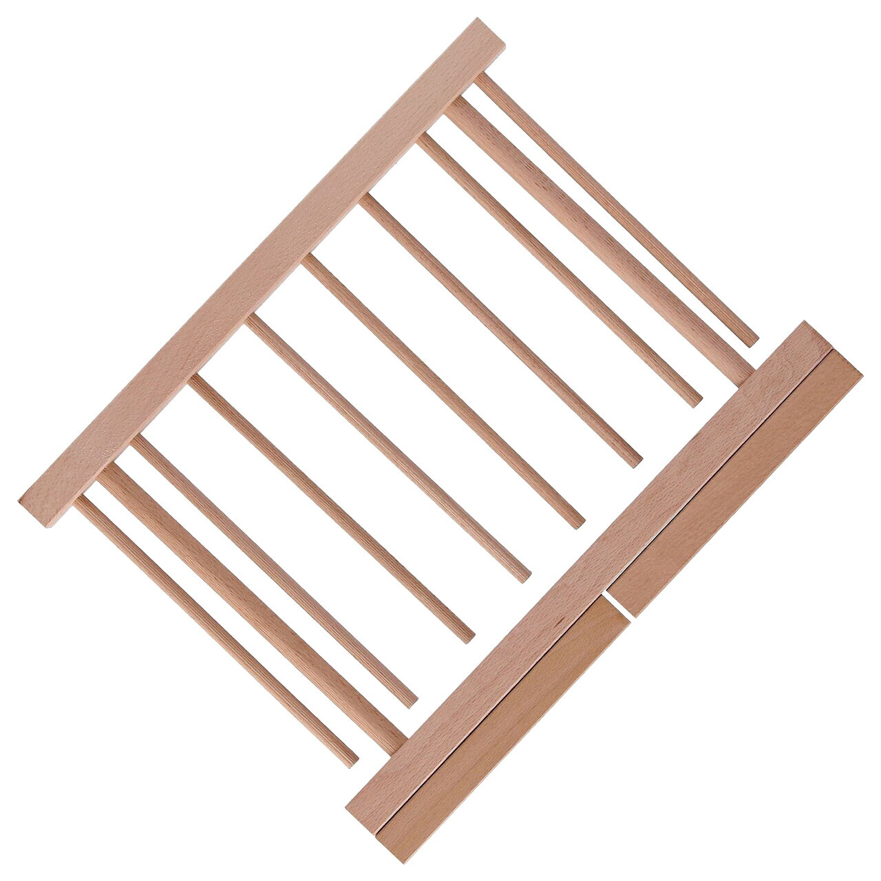 Suport uscare paste, 8 brate, lemn de fag, 36 x 30 cm - Zokura - view 3