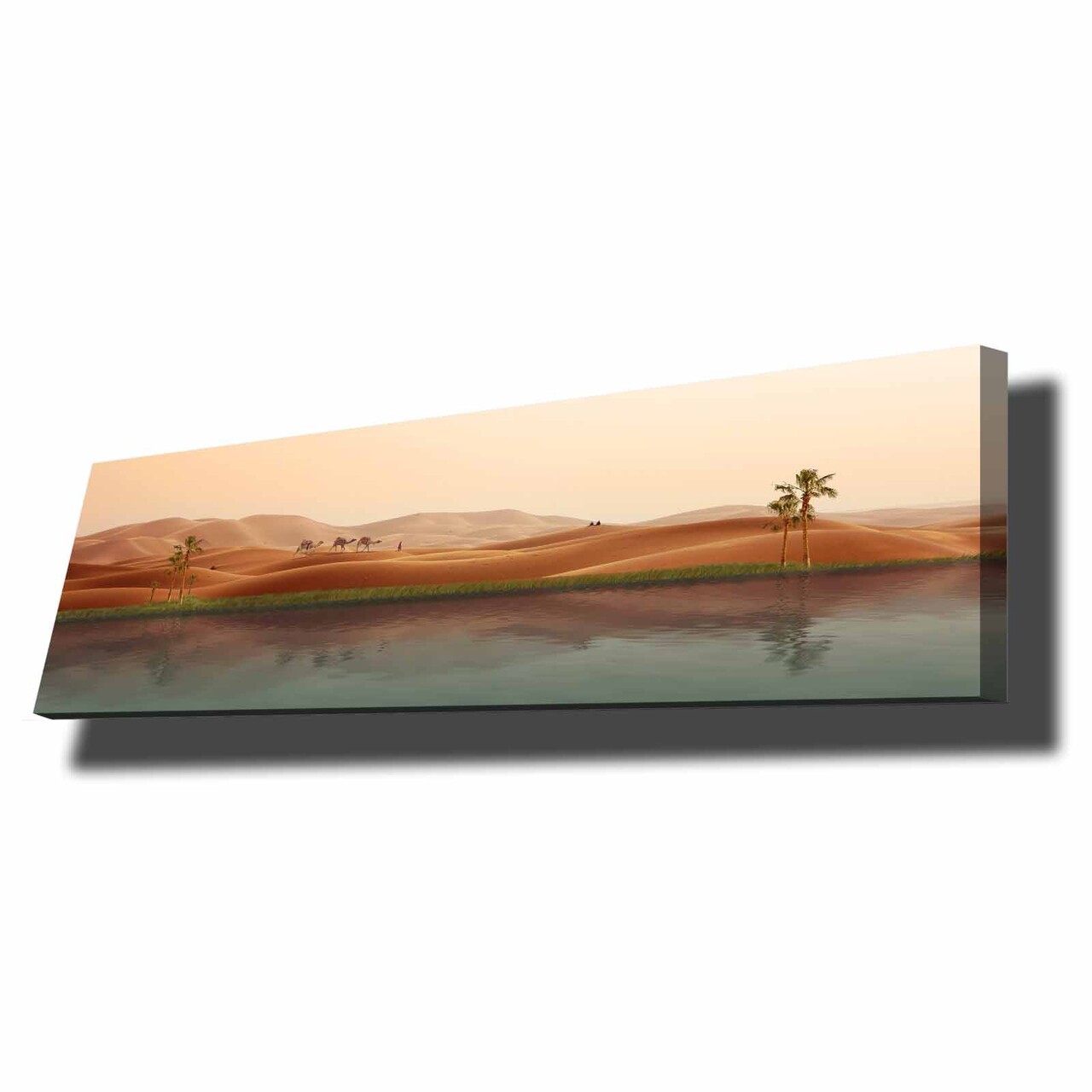 Tablou decorativ, 30902021C-023, Lemn, Multicolor - view 2