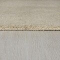 Covor Textured Border, Flair Rugs, 120x170 cm, lana, natural