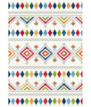 Covor, 4017A, 80x150 cm, Catifea, Multicolor