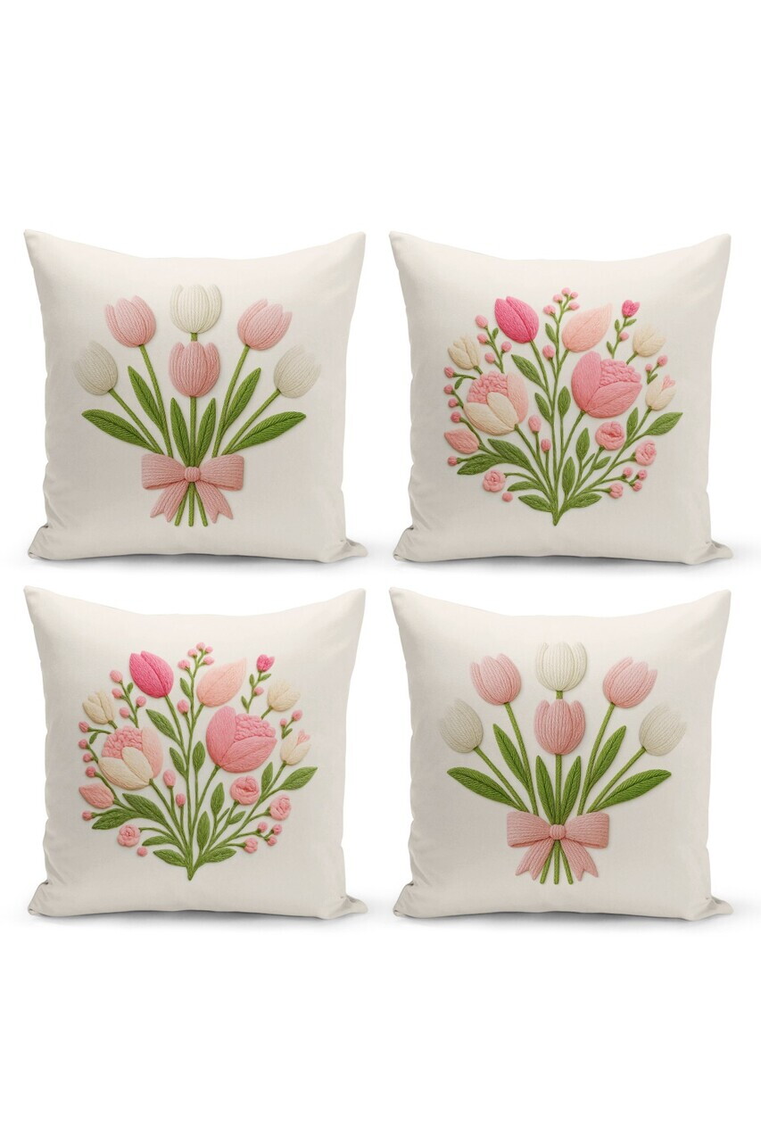 Set fete de perna, Artpnchset4-72, Poliester, Multicolor — imaginea 3