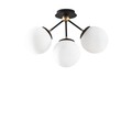 Lustra, Tatum, 584TTM1289, Metal, Alb/Negru
