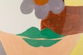 Vas decorativ Piccassy Color Top, Mauro Ferretti, 19x33 cm, ceramica, rosu inchis