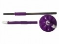 Galeata cu mop rotativ Primo Purple, Vanora, 12 L, alb/mov