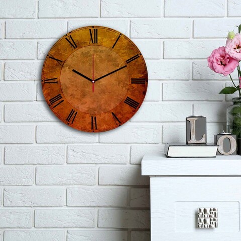 Ceas de perete, 3030ms-098, mdf, ø30 cm, multicolor