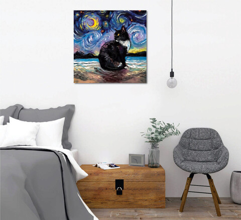 Tablou decorativ, kc424, 50% bumbac / 50% poliester, canvas imprimat, multicolor