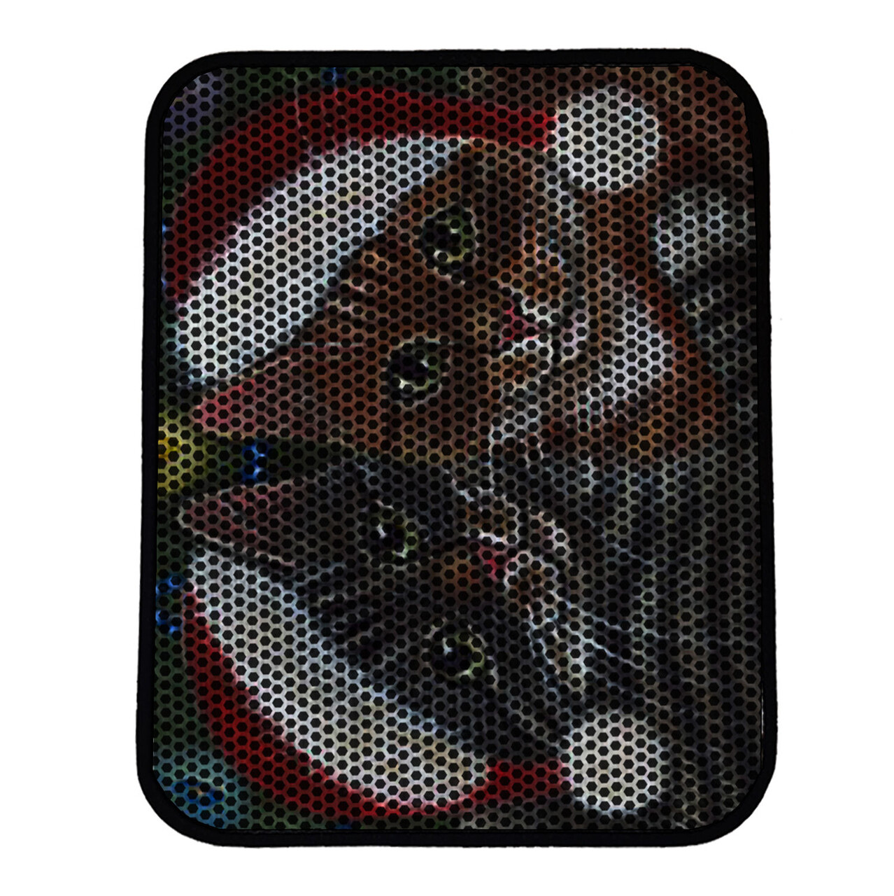Covoras litiera pentru colectarea granulelor de nisip, Paws &amp; Whiskers, Nrszn0165, 50% PVC/50% poliester, Multicolor - view 2