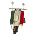 Decoratiune Scooter Italy, Creaciones Meng, 16x7 cm, metal, multicolor