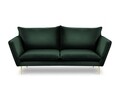 Canapea, Verveine, Mazzini Sofas, 3 locuri, 212x95x96 cm, catifea, verde bottle