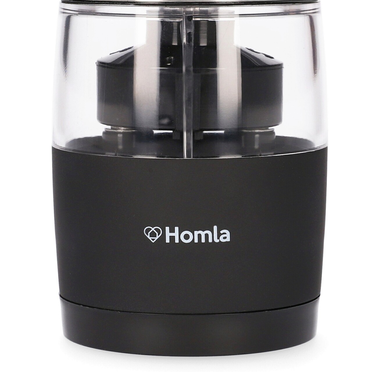 Rasnita pentru sare/piper Disas, Homla, 18 cm, inox/plastic, argintiu/transparent - imagine 3