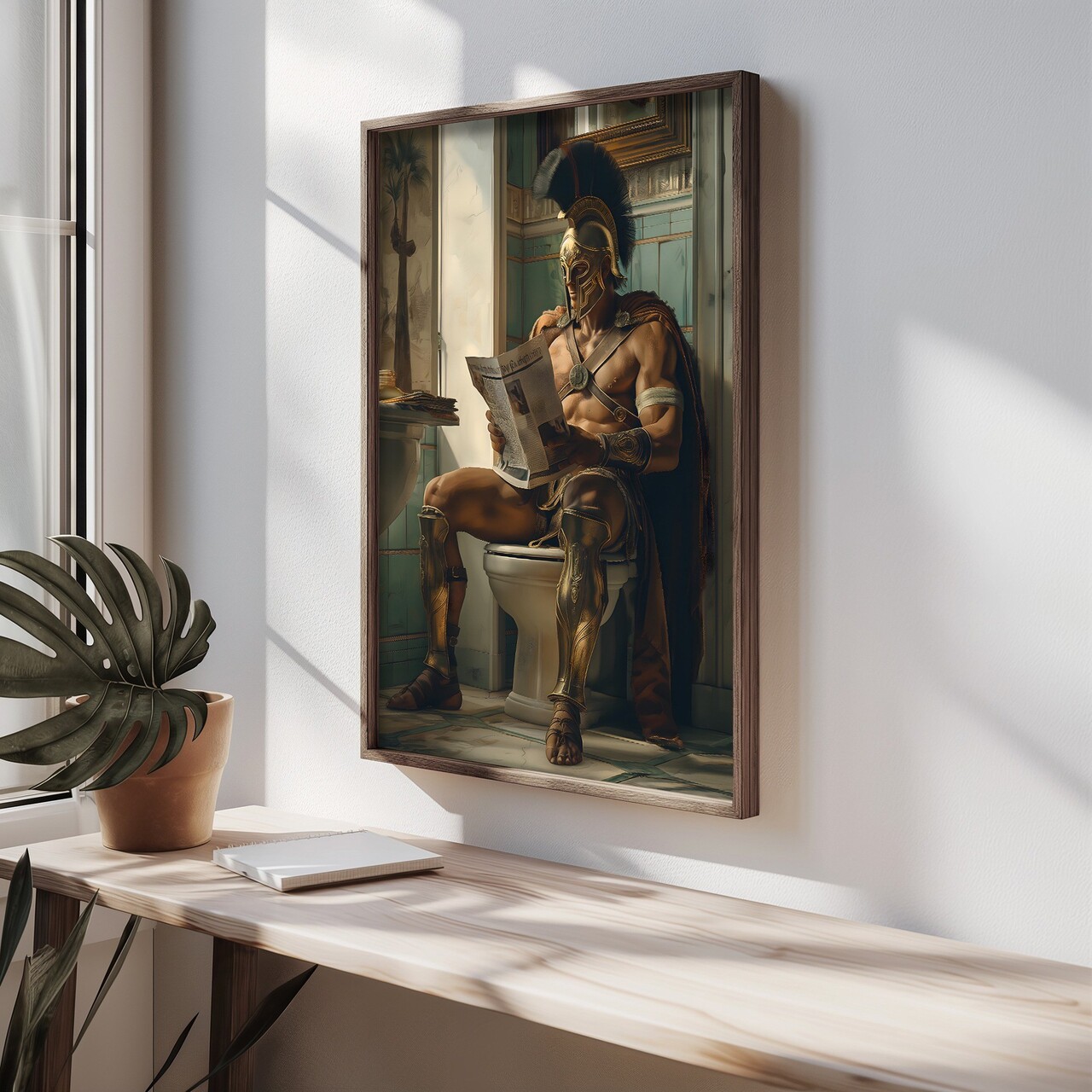 Tablou decorativ HUM061 Cadru: 100% MOLID Multicolor