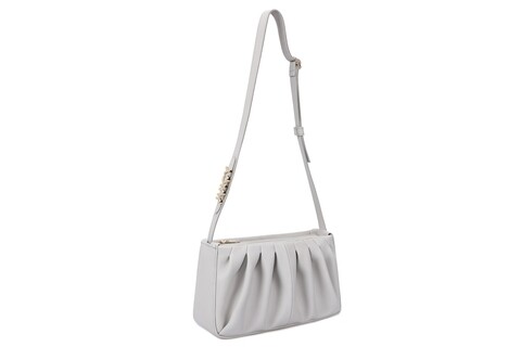 Geanta juicy couture 139, 27x10x15 cm, piele ecologica, gri
