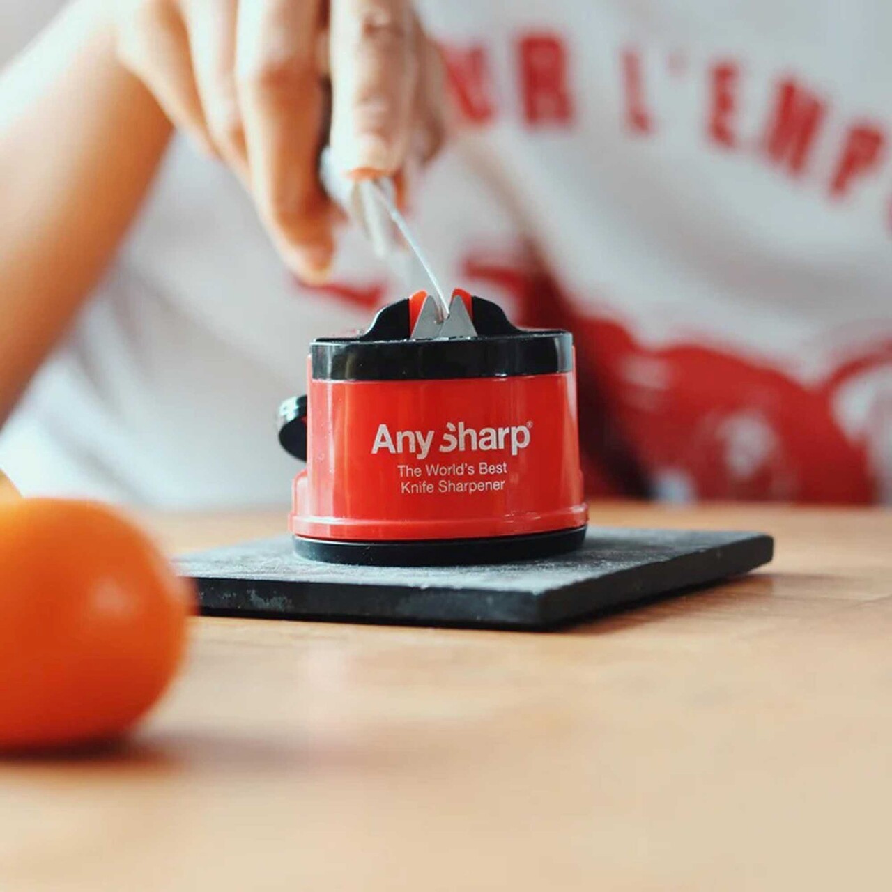 Ascutitor de cutite, "Premium", Red - AnySharp - imagine 2