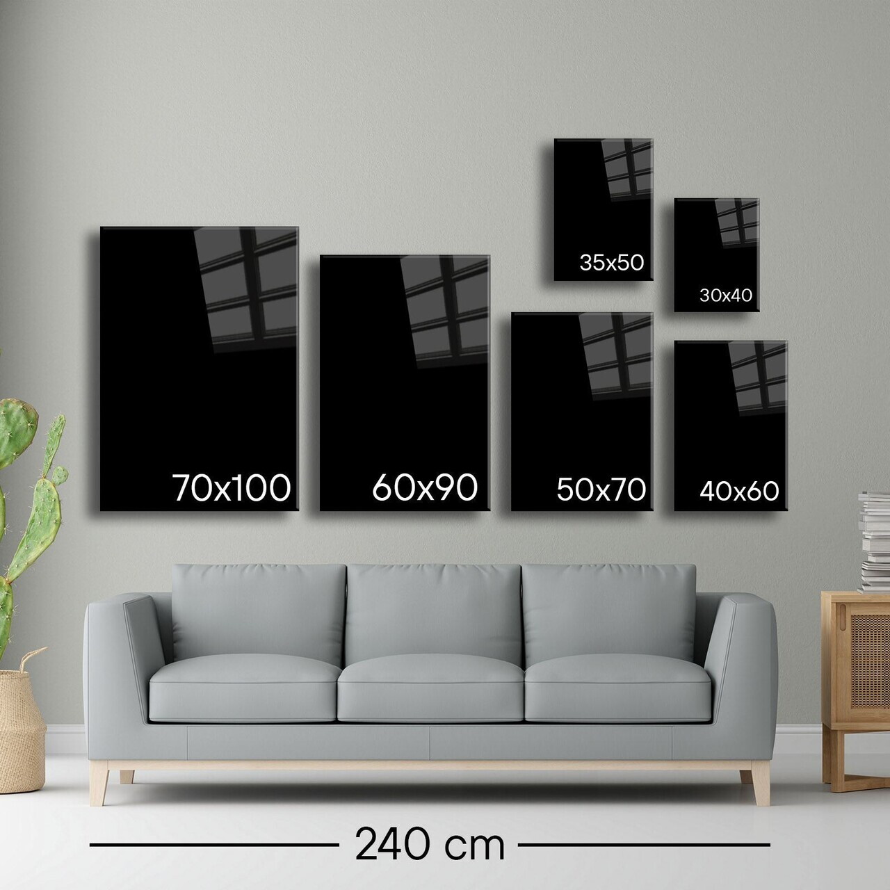Tablou decorativ, Huhu355, 70 x 100 cm, Multicolor — imaginea 4