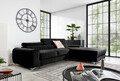 Coltar extensibil dreapta 3 locuri ELTAP, RT-10LO, Grayson, 278x205x92 cm, lemn/poliester, negru