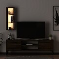 Comoda TV, Inarch, Bien, 150x48x29.6 cm, PAL, Maro