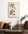 Tablou decorativ Goldy  -H, Mauro Ferretti, 50x70 cm, canvas/lemn de pin/plastic, multicolor
