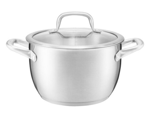 Oala cu capac cameron+, ambition, 2.6 l, 18 cm, inox