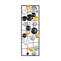 Decoratiune de perete, Camber, Metal, 90 x 32 x 4 cm, Multicolor
