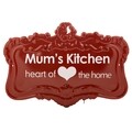 Decoratiune de perete Mum's Kitchen, Creaciones Meng, 30x45 cm, fier/metal