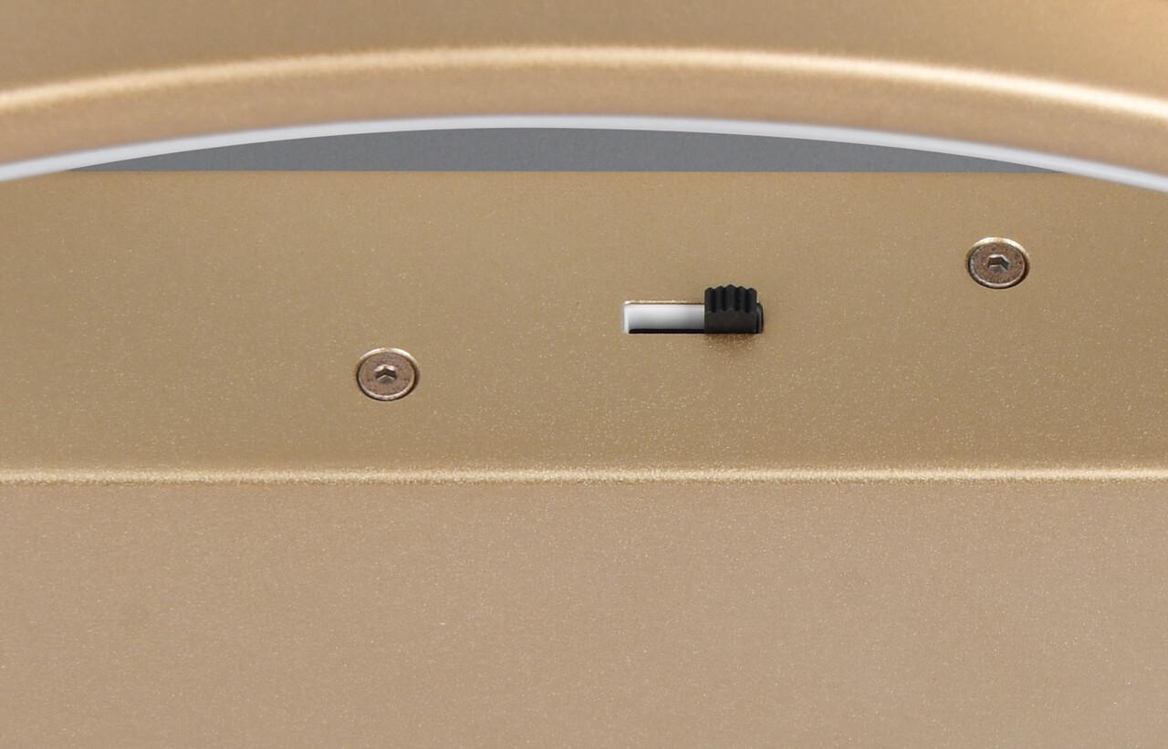 Plafoniera Darvin, TRIO, 64x49x16 cm, 34W, 1x SMD, metal, auriu