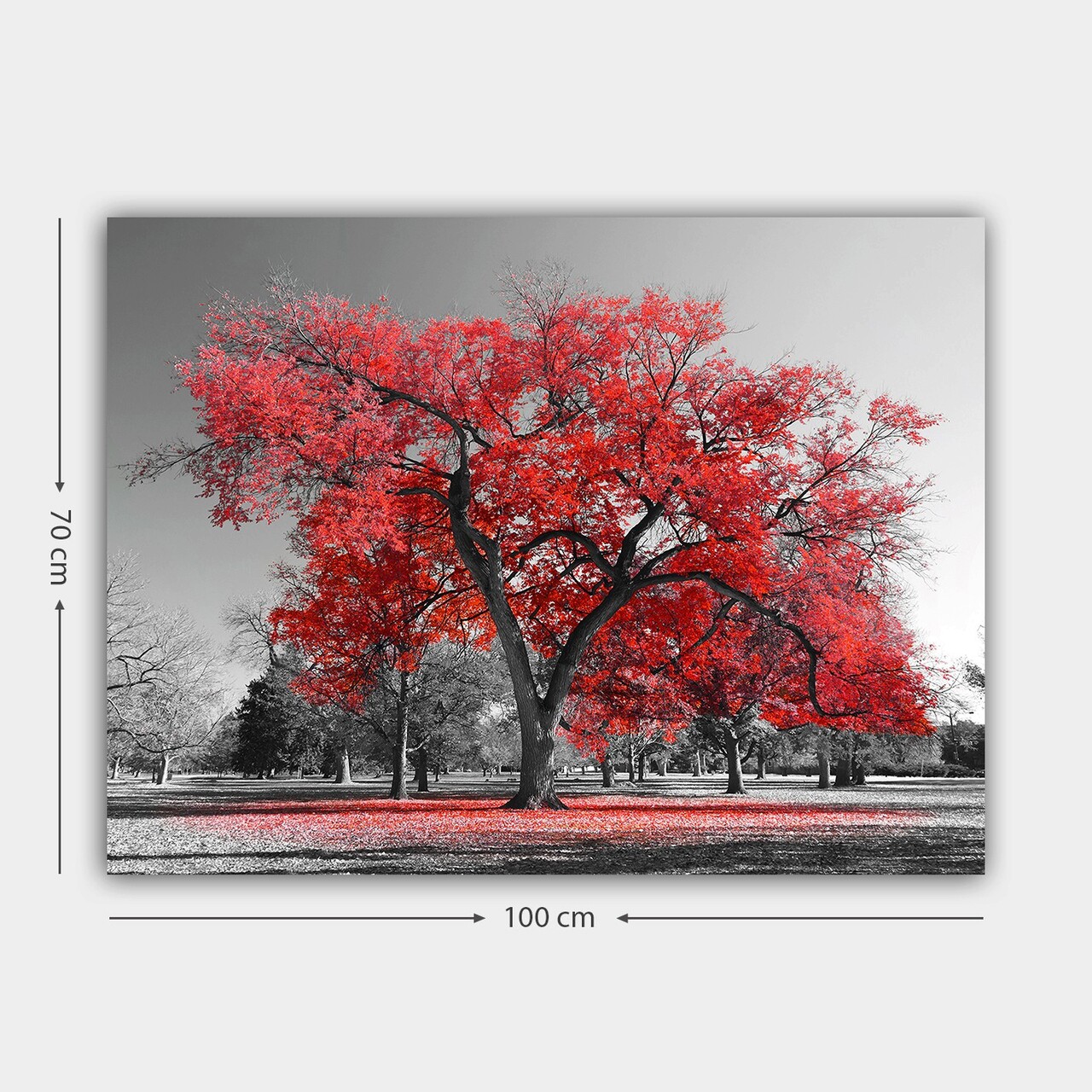 Tablou decorativ, 256263715_70100, Cadru: 100% LEMN (grosime: 3 cm), Multicolor - view 3