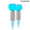 Set 2 globuri pentru masaj facial cu efect rece, Friballs InnovaGoods, 2 5.2x13.2 cm