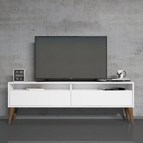 Comoda TV, Hommy Craft, Best 2, 150x30x50 cm, PAL, Alb