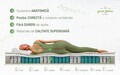 Saltea Ortopedica, Hipoalergenica, Premium Bamboo Memory Latex, 140x200 cm, H 26 cm, Arcuri Pocket, 7 Zone de Confort
