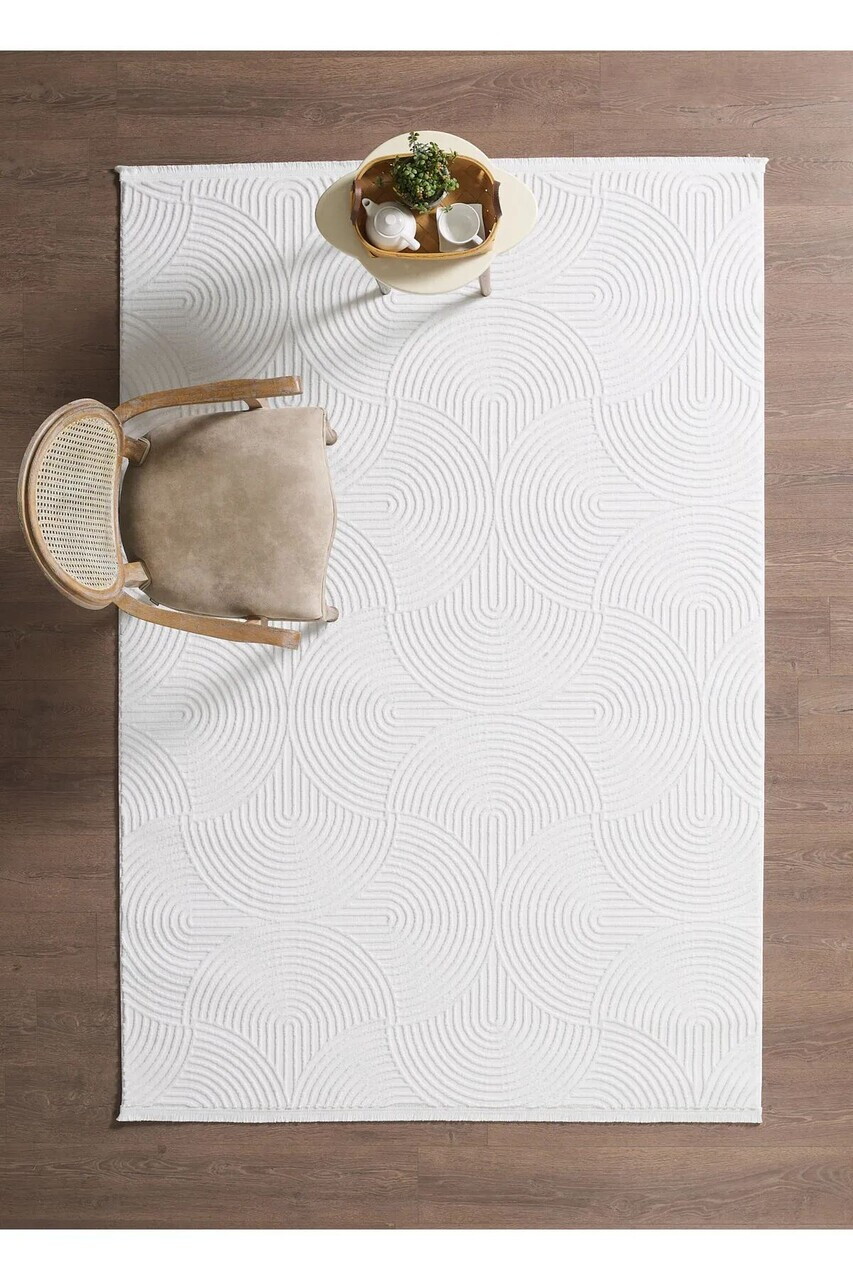 Covor, K-1175A, 200x250 cm, Polipropilena, Crem — imaginea 2