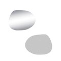Oglinda decorativa, Neostill, Gusto, 75x55 cm, PAL, Auriu