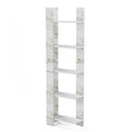 Biblioteca, Minima, Reeta, 45 x 160 x 25 cm, pal melaminat, alb