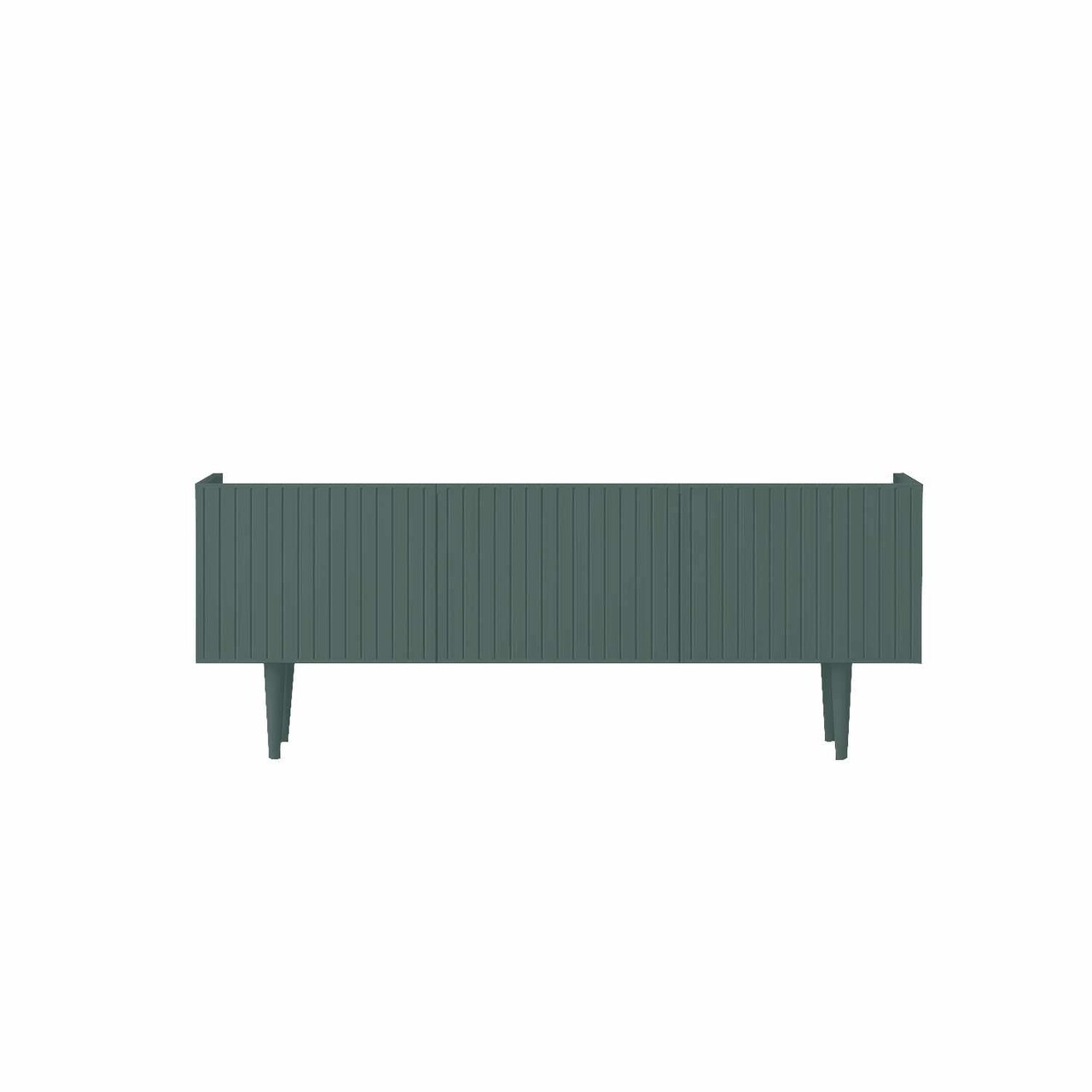 Comoda TV, Hanah Home, Capella 140, 140x50x29 cm, MDF, Verde - view 4