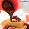 Aparat pentru fondue de ciocolata si jeleu 2 in 1, Yupot InnovaGoods, 40W, Ø32 x 9 cm