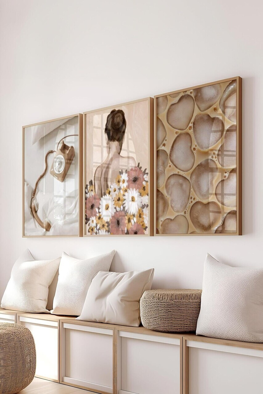 Set de pictură decorativă, Ç-300731, Sticla PVC, Multicolor
