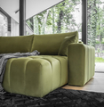 Coltar extensibil dreapta 6 locuri ELTAP, RT-35LO, Bonito, 350x175x92 cm, lemn/poliester, verde inchis