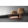 Suport depozitare pentru raft, Kanguro Copper, Metaltex, 14 x 26 x 40 cm, inox/invelis Polytherm, cupru