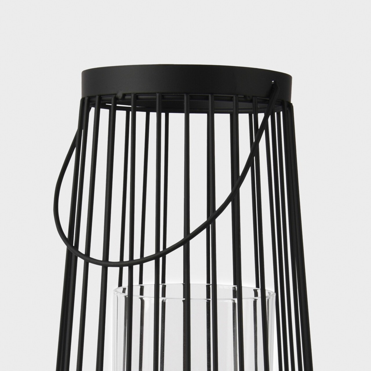 Felinar Verano, Homla, 20x40 cm, metal, negru - 1 | YEO
