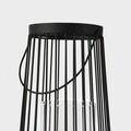 Felinar Verano, Homla, 20x40 cm, metal, negru