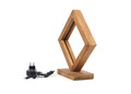 Lampa de masa, Lustro, 812LST1404, Lemn de molid, Maro